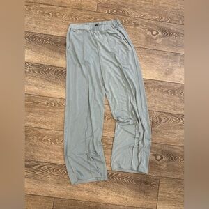 Naturana women’s Gray Pants wide legged pants Small